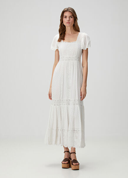 Norma White Maxi Dress