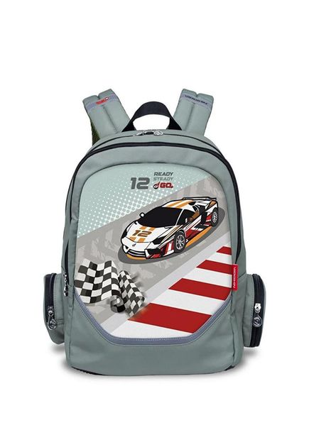 Roller Go Car Boys School Backpack