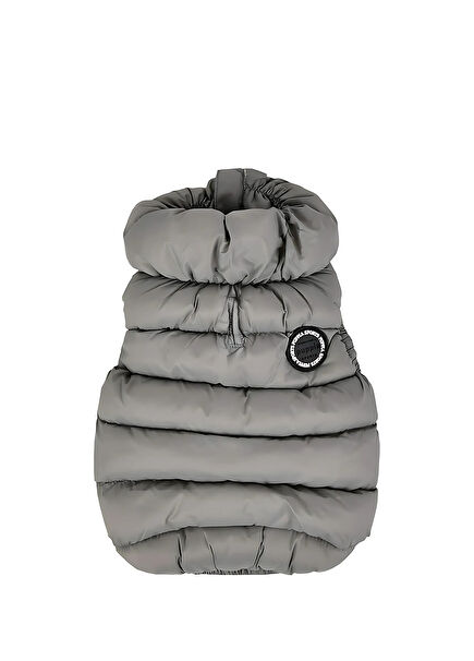 Puffer Gri Köpek Yeleği