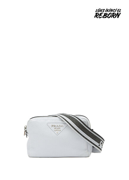 Prada leather camera bag