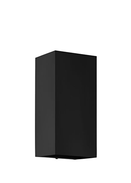Eremıtana-Z Siyah Galvanizli Çelik Duvar Aplik Dış Mekan Aydınlatması