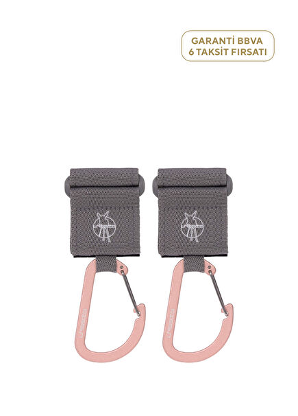 Gri Bebek Arabası Kancası