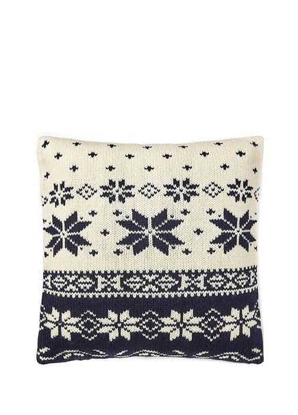 Bryenden Cream Navy Decorative Pillow