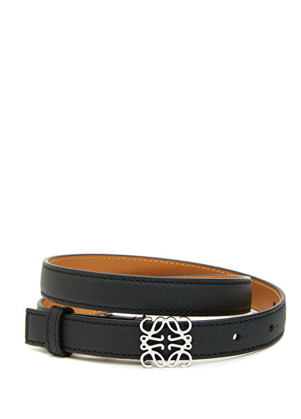 Siyah Kadın Deri Kemer