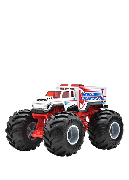 1:24 Rescue Rampager Monster Trucks Model Car Jhy97