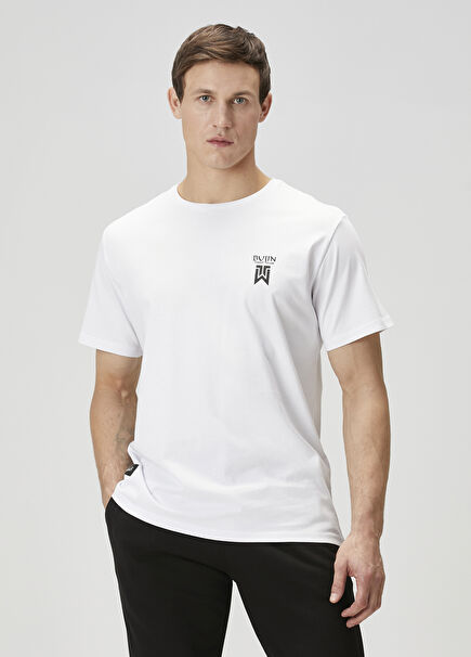 White Printed T-Shirt
