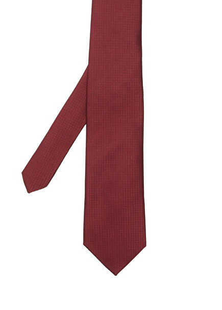 Bordo İpek Kravat