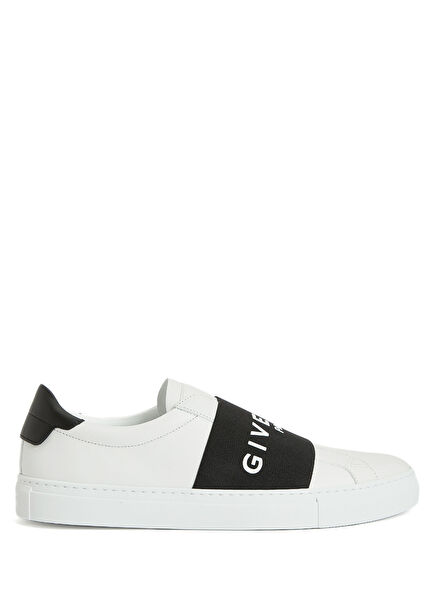 Urban Street Siyah Beyaz Erkek Deri Sneaker