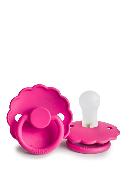 Daisy Fuchsia Silicone 0-6 Months Pacifier