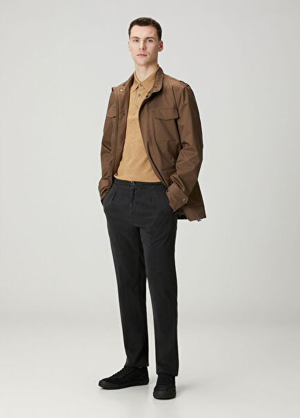 Black Pleated Pants