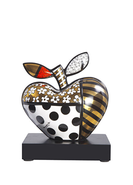x Romero Britto Golden Big Apple