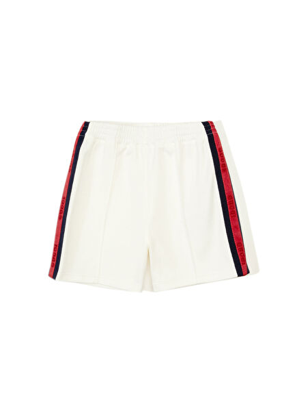 Off-White Logo Stripe Shorts