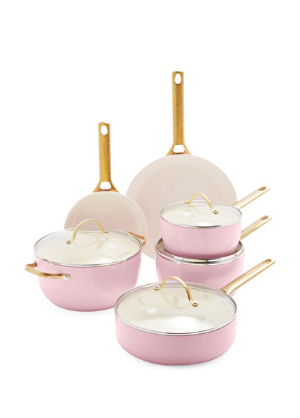 Padova Blush Pink 10 Parça Tencere Seti 