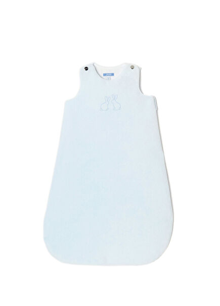 Rabbit Patterned Boys Baby Velvet Sleepsack