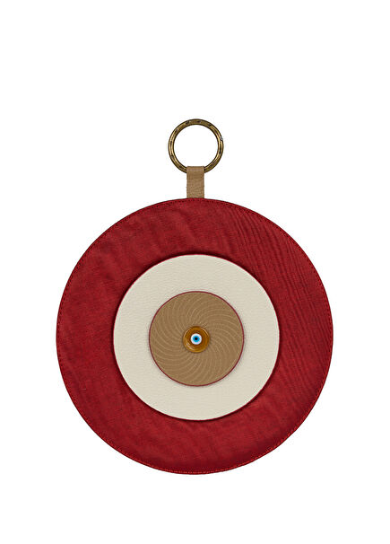 Signature Göz Kutnu Kırmızı Cam Nazarlık