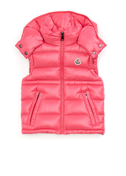 Ania Pink Hooded Girl's Vest