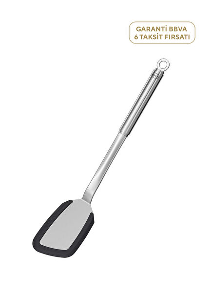 Silikon Uçlu Paslanmaz Çelik Spatula