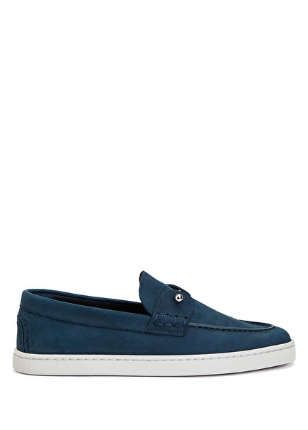Chambeliboat Lacivert Kadın Süet Loafer