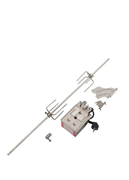 Çelik Barbekü Çevirme Seti