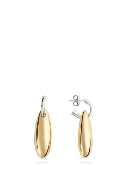 Gold Women's Silver Earrings