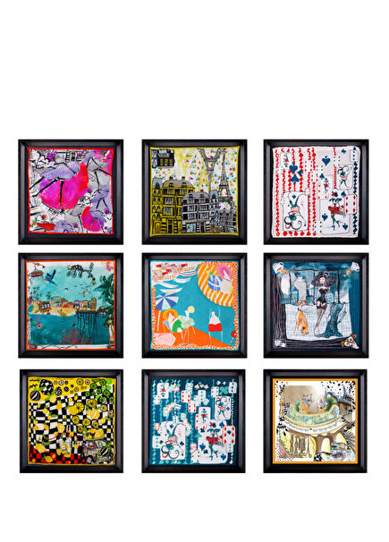 Wow Silk Painting Collection 24 x 24 cm
