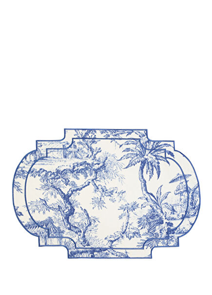 French Blue 2-Piece Cotton Placemat