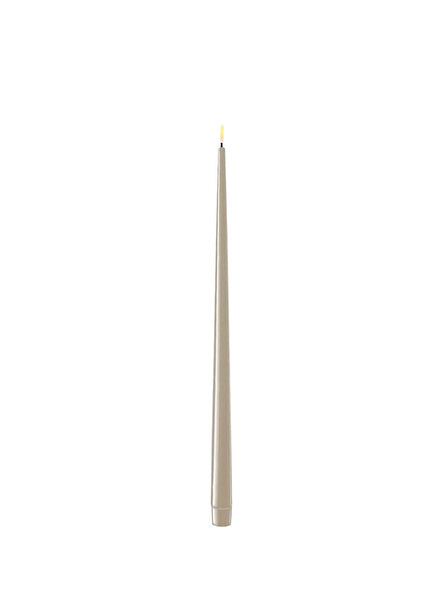 2-Pack Sand Color Led Candle 38 cm