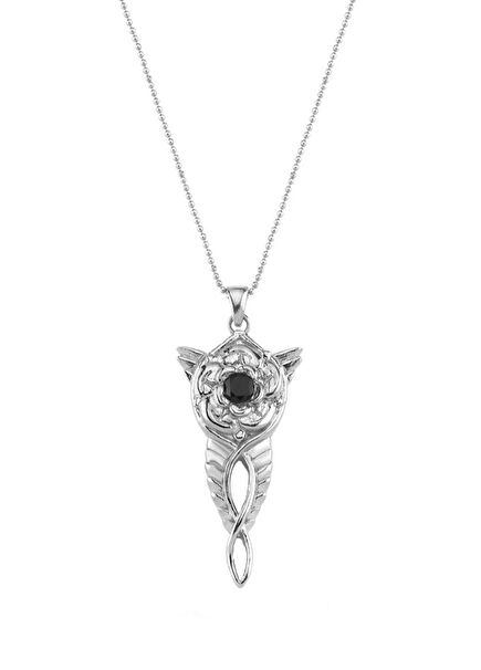 Cosmic Rose Sterling Silver Women's Necklace