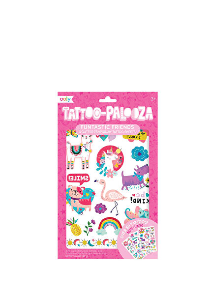 Funtastic Friends Tattoo Palooza Temporary Tattoo Set