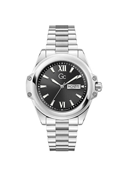 GCZ60003G2 Mekanik Gri Çelik Erkek Kol Saati