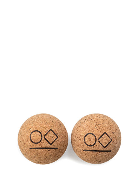 Double Mushroom Yoga Pilates And Massage Ball 6.5 cm