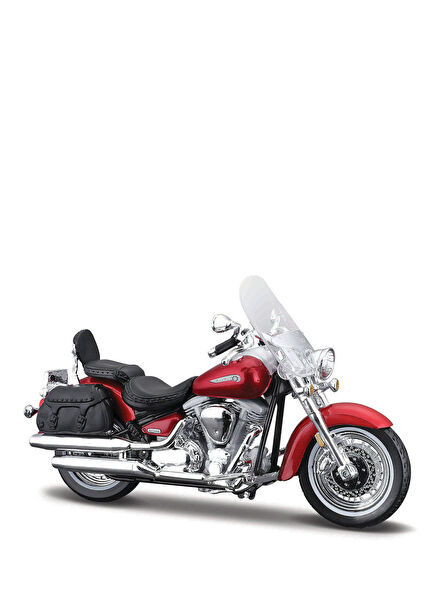 Yamaha Road Star Silverado 1:18 Kırmızı Model Motor