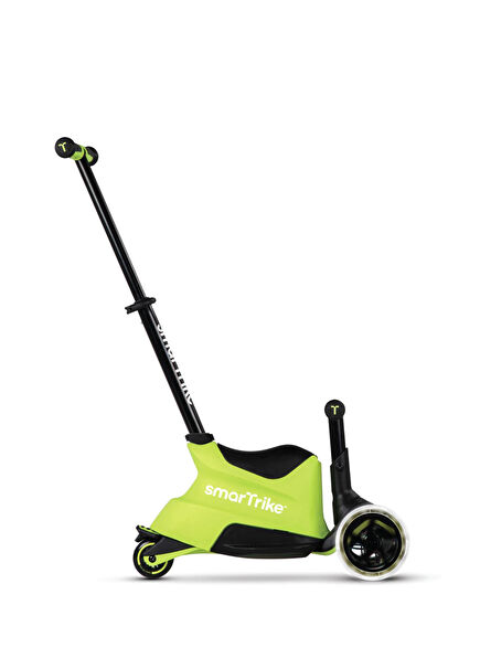 Xtend Grow Up Ride On Led Light Lime Kids Scooter