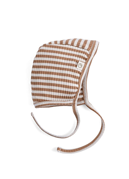 Kahverengi Modal Organik Pamuk Unisex Bebek İngiliz Şapka