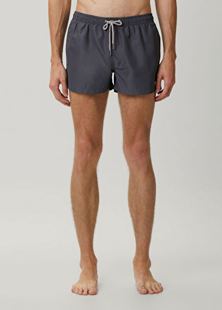 Arsen Anthracite Waist Corded Swimsuit