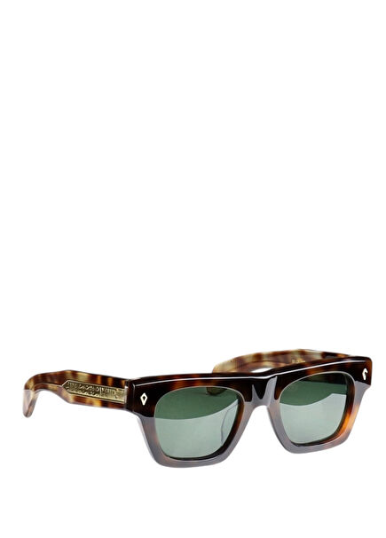 Masten Ale Kahverengi Asetat Unisex Güneş Gözlüğü