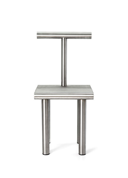 Pipe-E Chrome Metal Chair