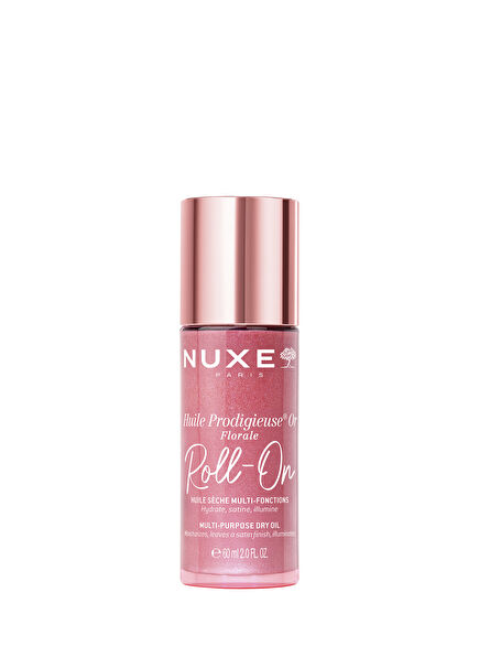 Huile Prodigieuse Or Florale Roll-On Çok Amaçlı Işıltılı Çiçeksi Kuru Yağ ml