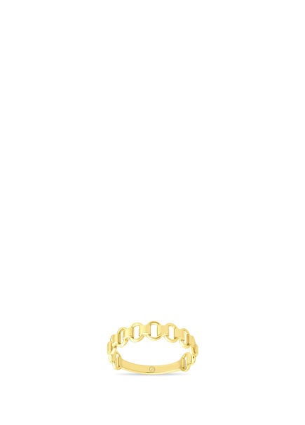 Chain 14K Gold Women's Ring