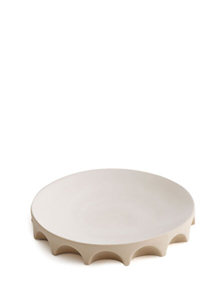 Colloseum Krem Rengi Sunum Tabağı 25 cm 