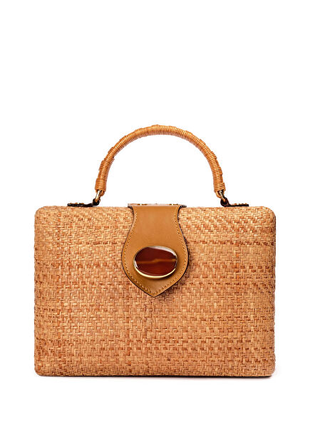 Adele Box Tan El Çantası