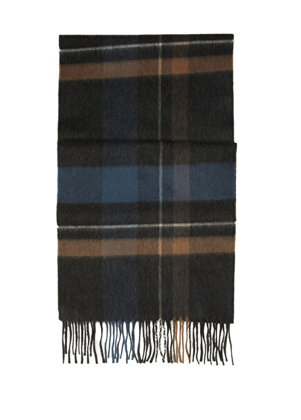 Arran Multicolor Plaid Men's Cashmere Scarf