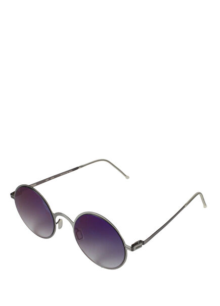 Hey Gun Metal Gray Unisex Sunglasses