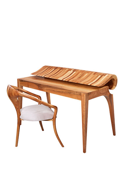 Alien Masif Ceviz Çalışma Masası