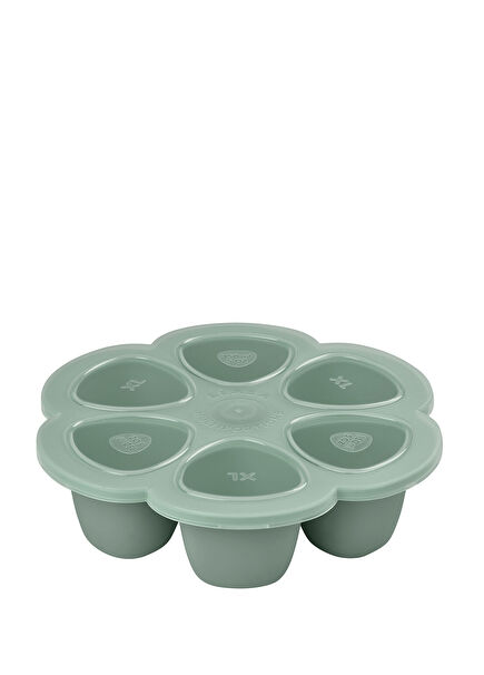 Yeşil Silikon 6'lı Sıcak & Soğuk Saklama Kabı