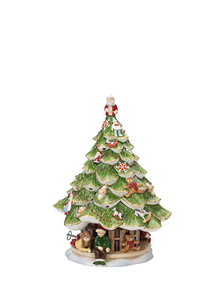 Christmas Toys Memories Porselen Yeşil Biblo