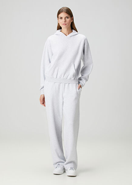 Classic Straight Leg Grey Sweatpants