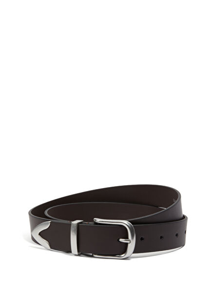 Kahverengi Erkek Deri Kemer