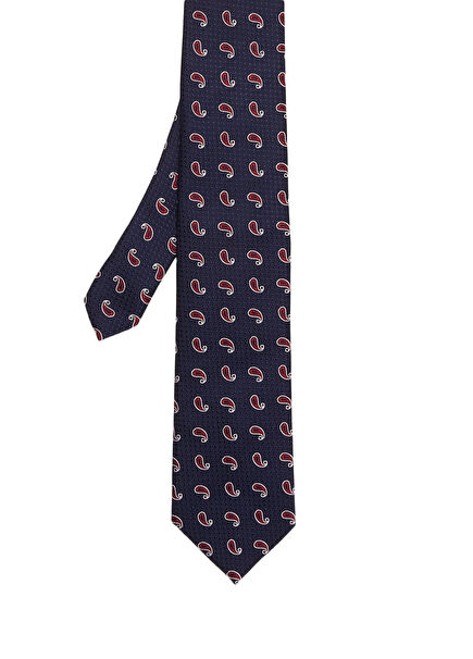 Lacivert İpek Kravat