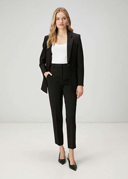 Siyah Bonbon Pantolon